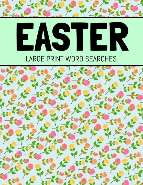 Easter Large Print Word Searches: Spring Word Search, Easter Word Search Book For Adults and Kids - Paperback