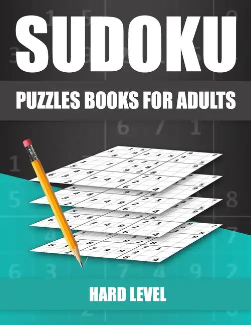 Sudoku for Adults: Hard Sudokus puzzles book for adults With Full Solutions - Paperback