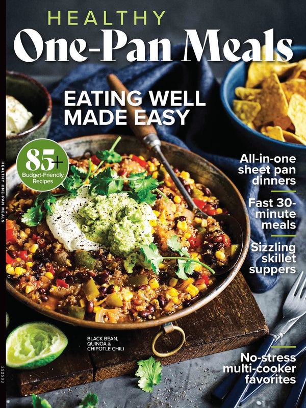 Healthy One-Pan Meals - Eating Well Made Easy: 85+ Budget Friendly Recipes For Skillets & Sheet Pans, Quick & Healthy 30-Minute Meals, Sizzling Skillet Suppers, Multi-Cooker Meals Made Simple & More!