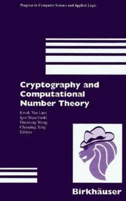 Cryptography and Computational Number Theory - Hardcover