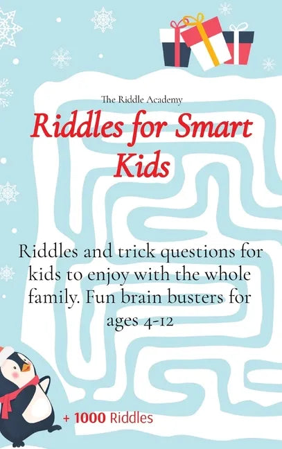 Riddles for Smart Kids: Riddles and trick questions for kids to enjoy with the whole family. Fun brain busters for ages 4-12 - Hardcover