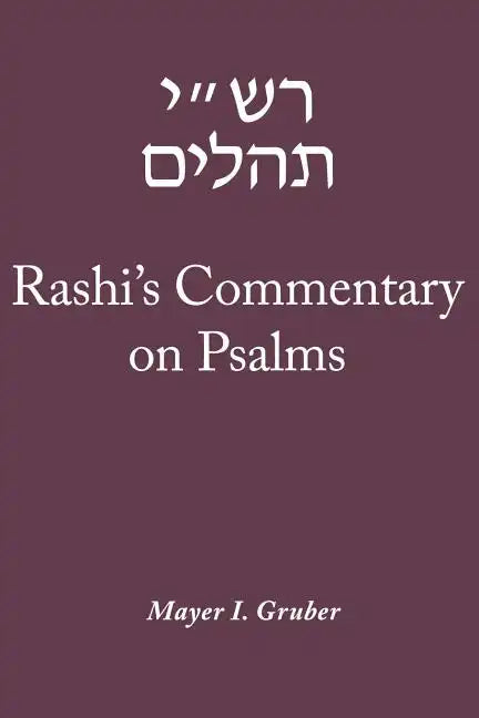 Rashi's Commentary on Psalms - Paperback