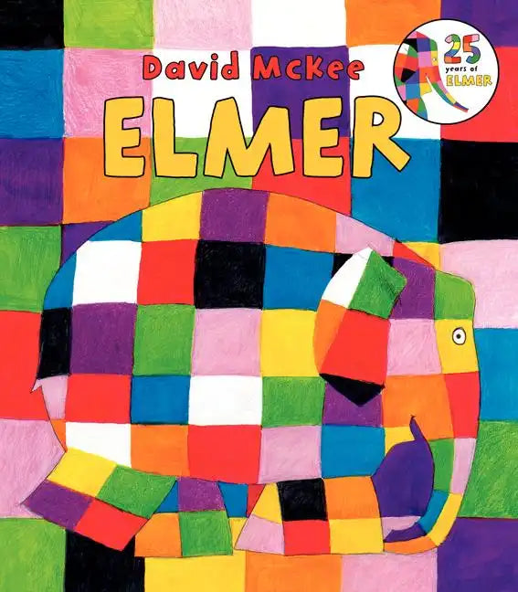 Elmer Board Book - Board Book