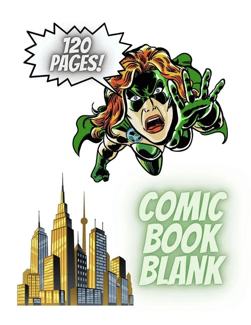Blank Comic Book. A large format comic book journal for kids and adults with a variety of templates.: Comic book creation for kids and adults - Paperback