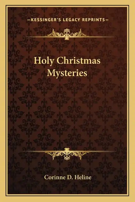 Holy Christmas Mysteries - Paperback
