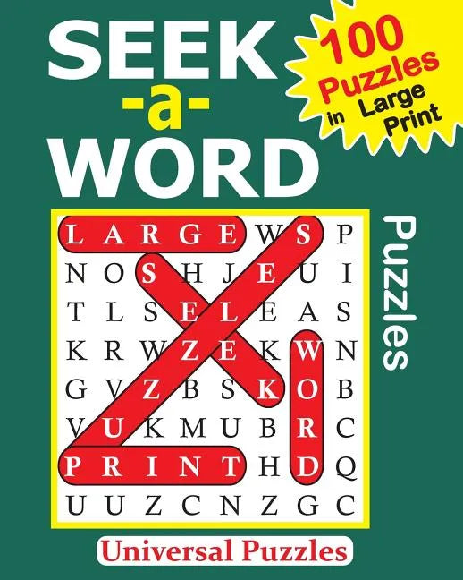 SEEK -a- WORD Puzzles - Paperback
