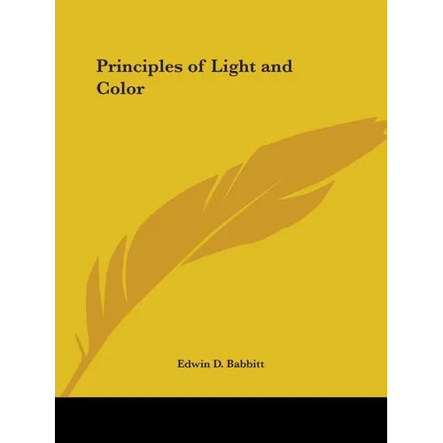 Principles of Light and Color - Paperback