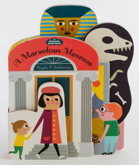 Bookscape Board Books: A Marvelous Museum: (Artist Board Book, Colorful Art Museum Toddler Book) - Board Book