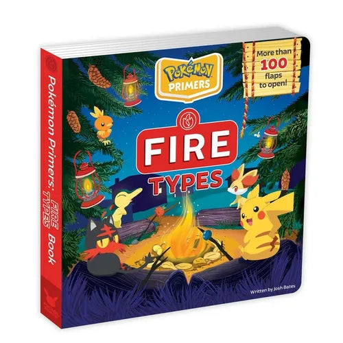 Pok駑on Primers: Fire Types Book - Board Book