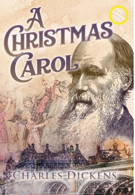 A Christmas Carol (Large Print, Annotated) - Hardcover