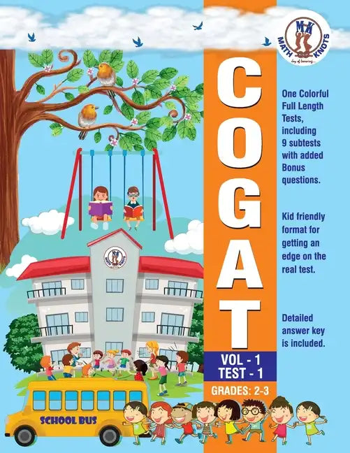 CogAT Vol 1 -TEST - 1 - Paperback