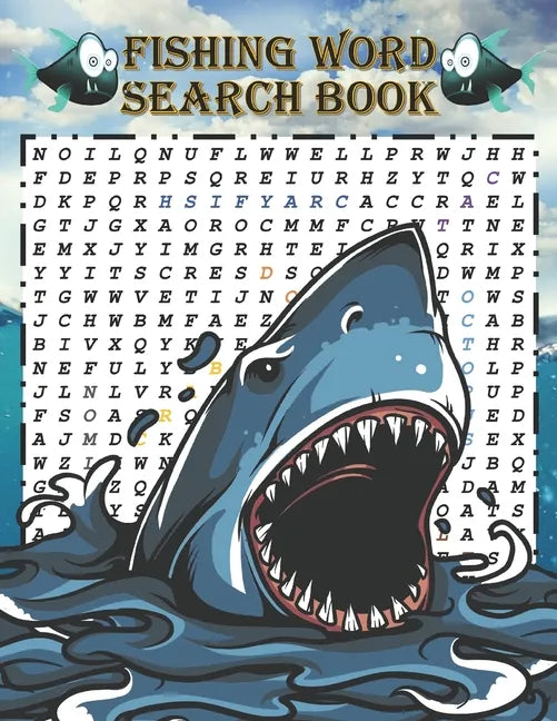 Fishing Word Search Book: Word search books for adults (( A beautiful gift for hunters and lovers of fishing )) - Paperback