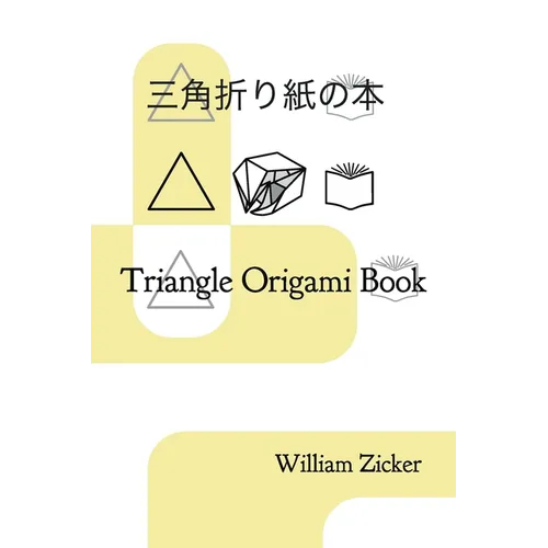 Triangle Origami Book - Paperback