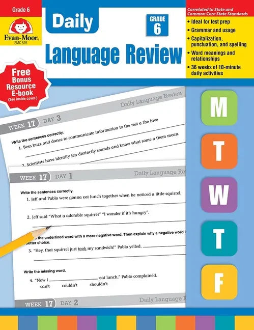 Daily Language Review, Grade 6 Teacher Edition - Paperback