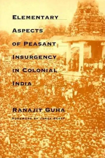 Elementary Aspects of Peasant Insurgency in Colonial India - Paperback