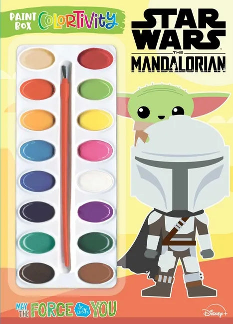 Star Wars the Mandalorian: May the Force Be with You: Paint Box Colortivity - Paperback