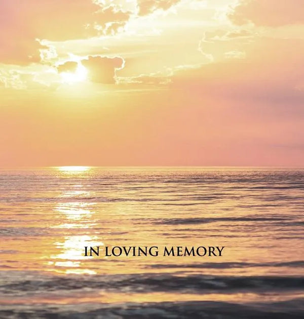 Funeral Guest Book, Memorial Guest Book, Condolence Book, Remembrance Book for Funerals or Wake, Memorial Service Guest Book: HARDCOVER Guestbook. - Hardcover