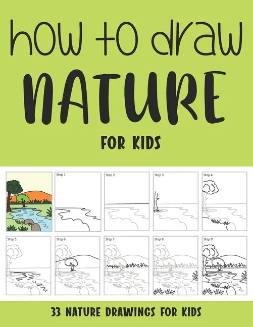 How to Draw Nature for Kids - Paperback