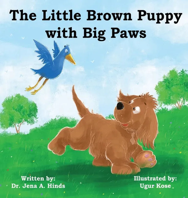 Little Brown Puppy with Big Paws - Hardcover