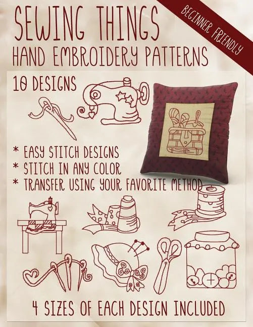 Sewing Things Hand Embroidery Patterns - Paperback