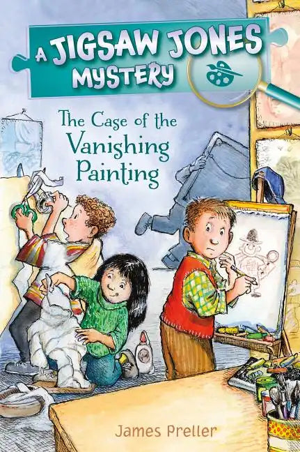 Jigsaw Jones: The Case of the Vanishing Painting - Paperback