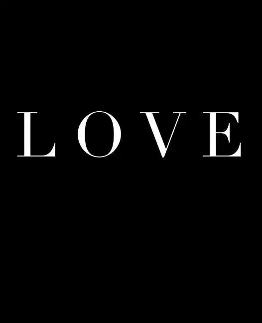 Love: A decorative book for coffee tables, bookshelves and interior design styling - Stack deco books together to create a custom look in any room - Paperback