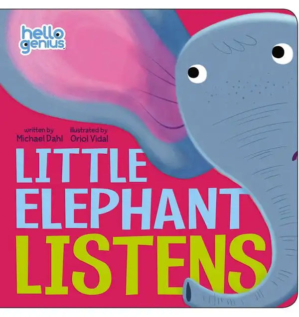 Little Elephant Listens - Board Book