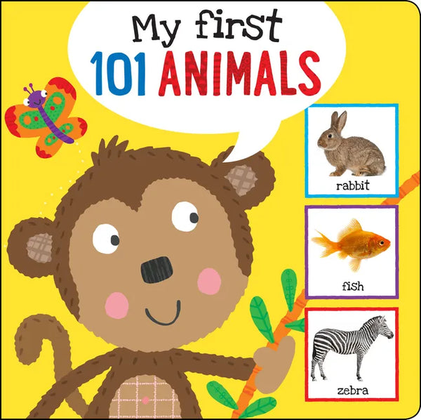 I'm Learning My First 101 Animals! Board Book