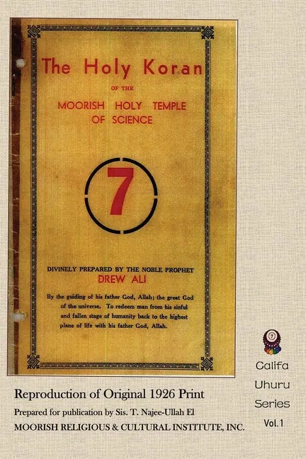 The Holy Koran of the Moorish Holy Temple of Science - Paperback