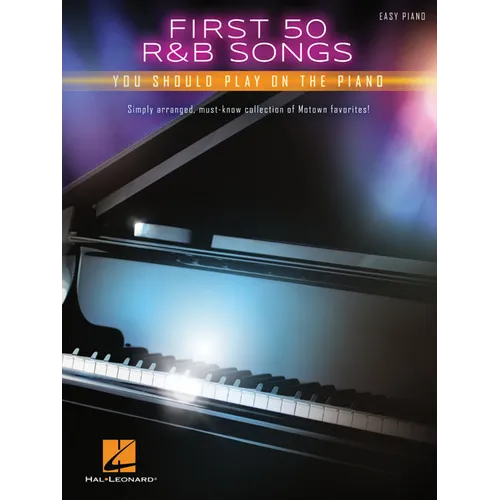 First 50 R&B Songs You Should Play on Piano - Paperback