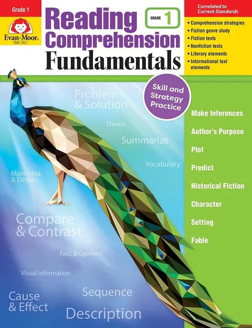Reading Comprehension Fundamentals, Grade 1 Teacher Resource - Paperback