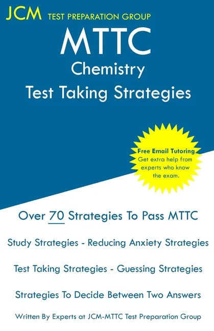 MTTC Chemistry - Test Taking Strategies - Paperback