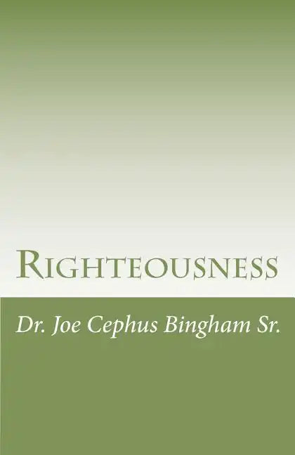 Righteousness - Paperback