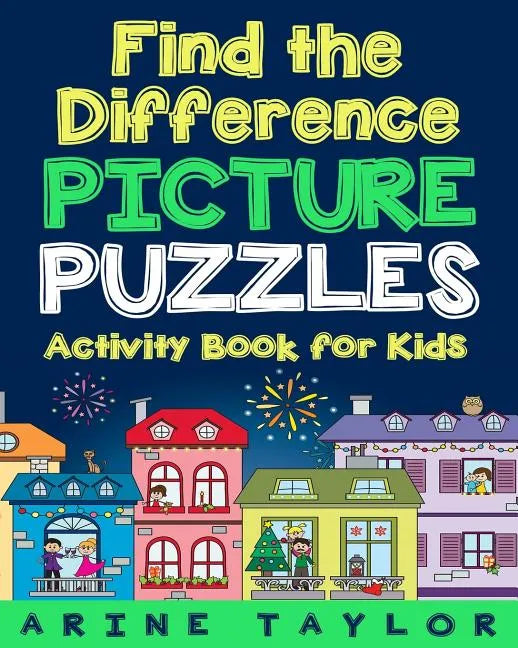 Find the Difference Picture Puzzles: Activity Book for Kids - Paperback