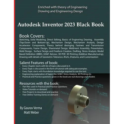 Autodesk Inventor 2023 Black Book - Paperback