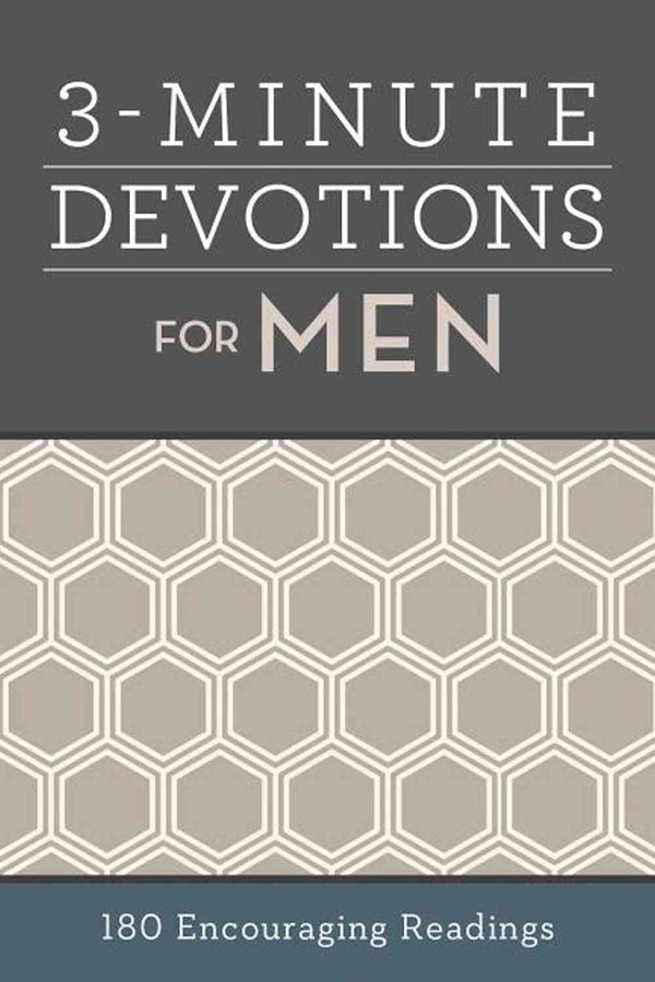 3-Minute Devotions for Men: 180 Encouraging Readings