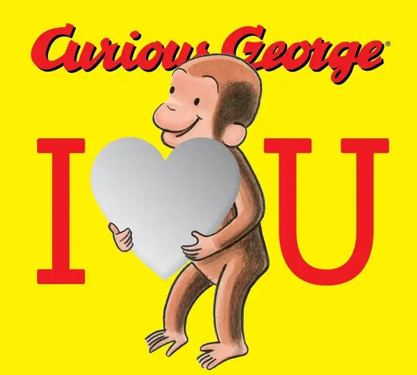 Curious George: I Love You Board Book with Mirrors - Board Book