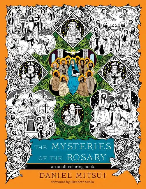 The Mysteries of the Rosary: An Adult Coloring Book - Paperback