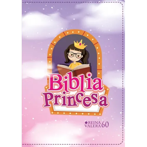 Biblia Rvr 1960 Bolsillo Para Niñas Princesa Vinilo Con Cierre (Bible Rvr 1960 Pocket Size Princess Vinyl with Zipper (Spanish Edition) - Paperback