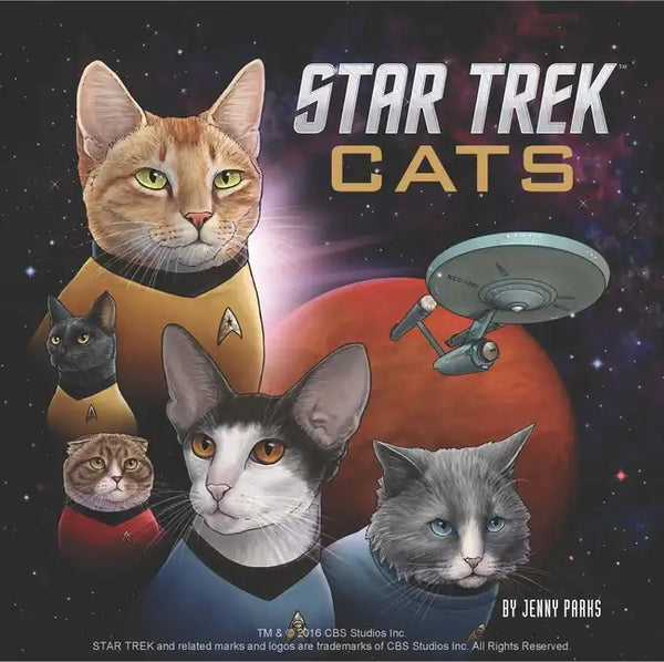 Star Trek Cats: (Star Trek Book, Book about Cats) - Hardcover