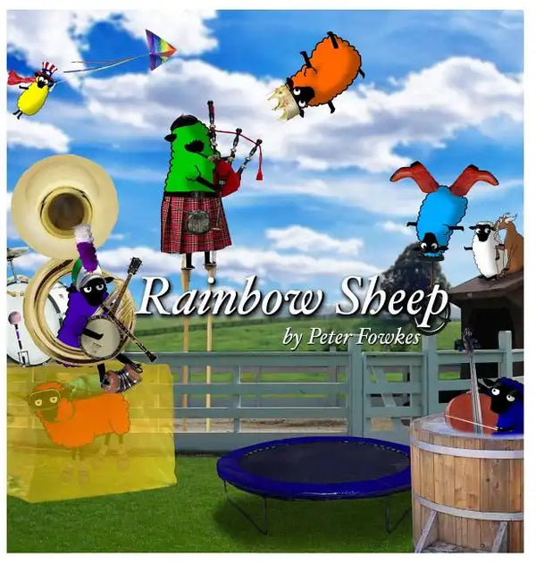 Rainbow Sheep: A Beyond the Blue Barn Book - Hardcover