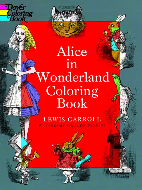 Alice in Wonderland Coloring Book - Paperback