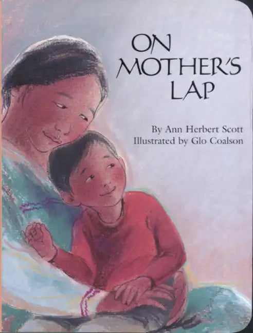 On Mother's Lap Board Book - Board Book