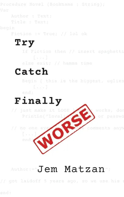 Try Catch Finally - Hardcover