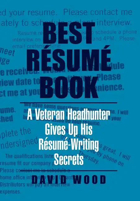 Best Résumé Book - Hardcover