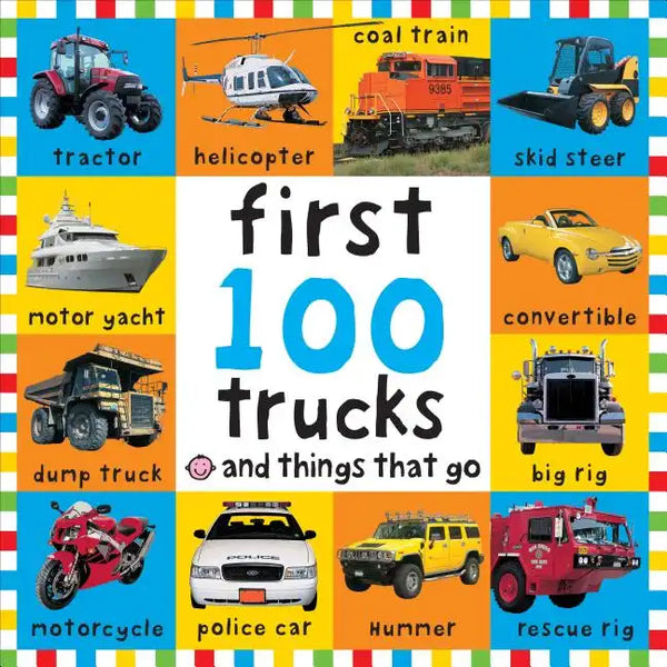 Big Board First 100 Trucks and Things That Go - Board Book