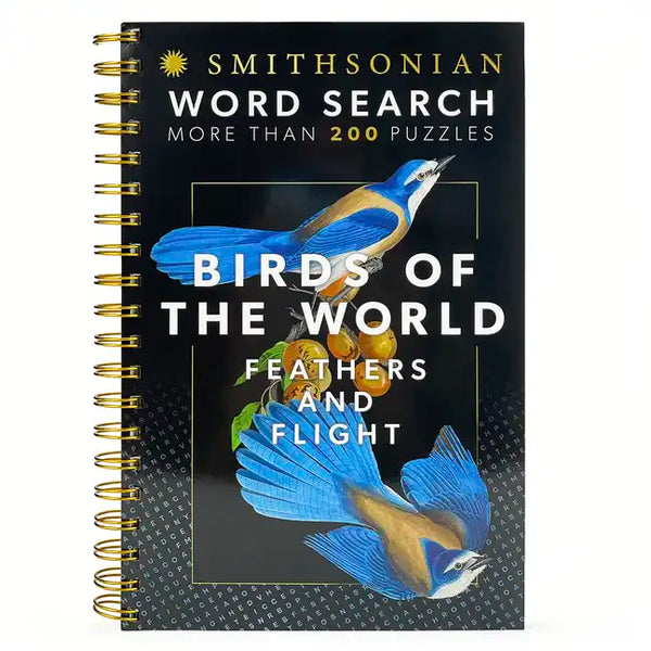 Smithsonian Word Search Birds of the World Feathers and Flight - Spiral