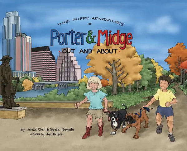 The Puppy Adventures of Porter and Midge: Out and About - Hardcover
