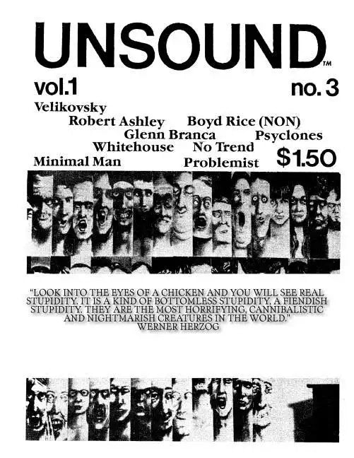 Unsound, Volume 1, #3 - Paperback