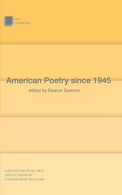 American Poetry Since 1945 - Paperback